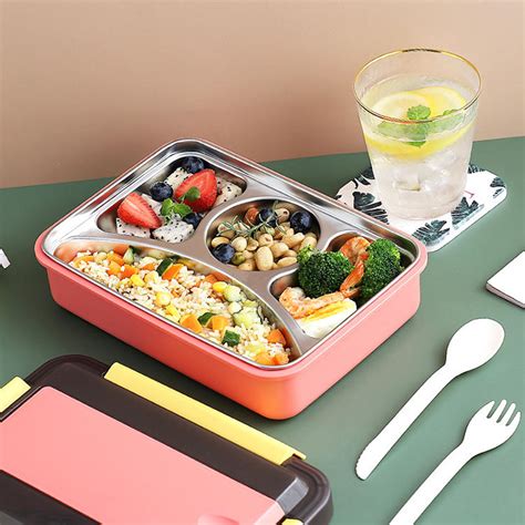 stainlesd steel brnto box|stainless steel bento lunch boxes.